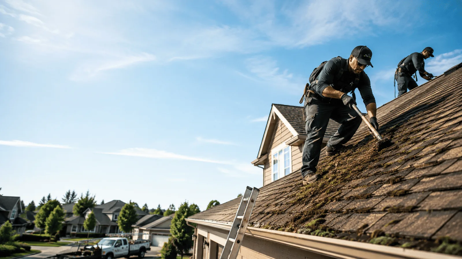 Roof Moss Removal in West Union, WV near me